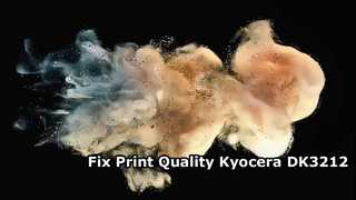 دليل تثبيت وأداء طقم الطبل Kyocera DK 3212