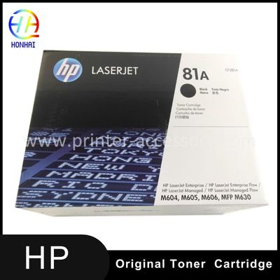 HP Laserjet Enterprise M604 غطاء التونر HP LaserJet Enterprise M605 M606 MFP M630 سلسلة CF281A 81A