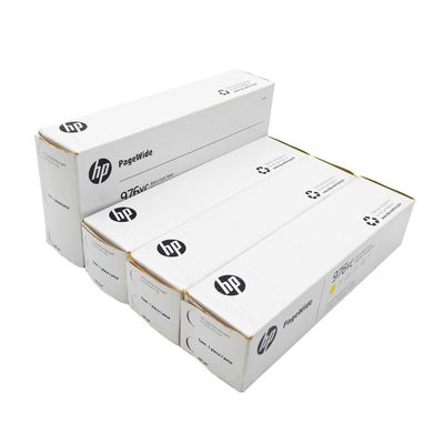 HP 976Y CMYK عالية الخصال مجموعة غطاء الصفحة الأصلية واسعة مع حبر على أساس الصبغة لـ 16,000-21,000 صفحة