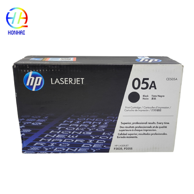 خرطوشة ليزر تونر HP الأصلية 05A CE505A مع 2300 الصفحة للطابعات LaserJet P2035 P2055 Series