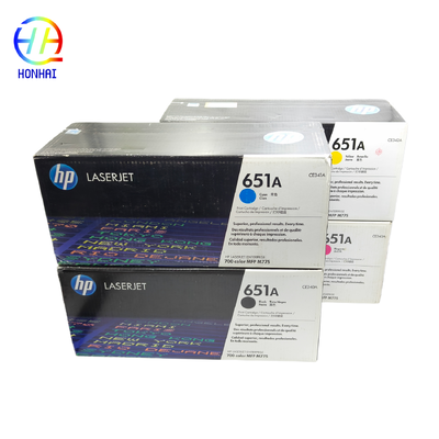 بطاقات طلاء ليزر أصلية 651A CE340A CE341A CE342A CE343A لشركة HP LaserJet Enterprise 700 ملون MFP M775 أجزاء الطابعة